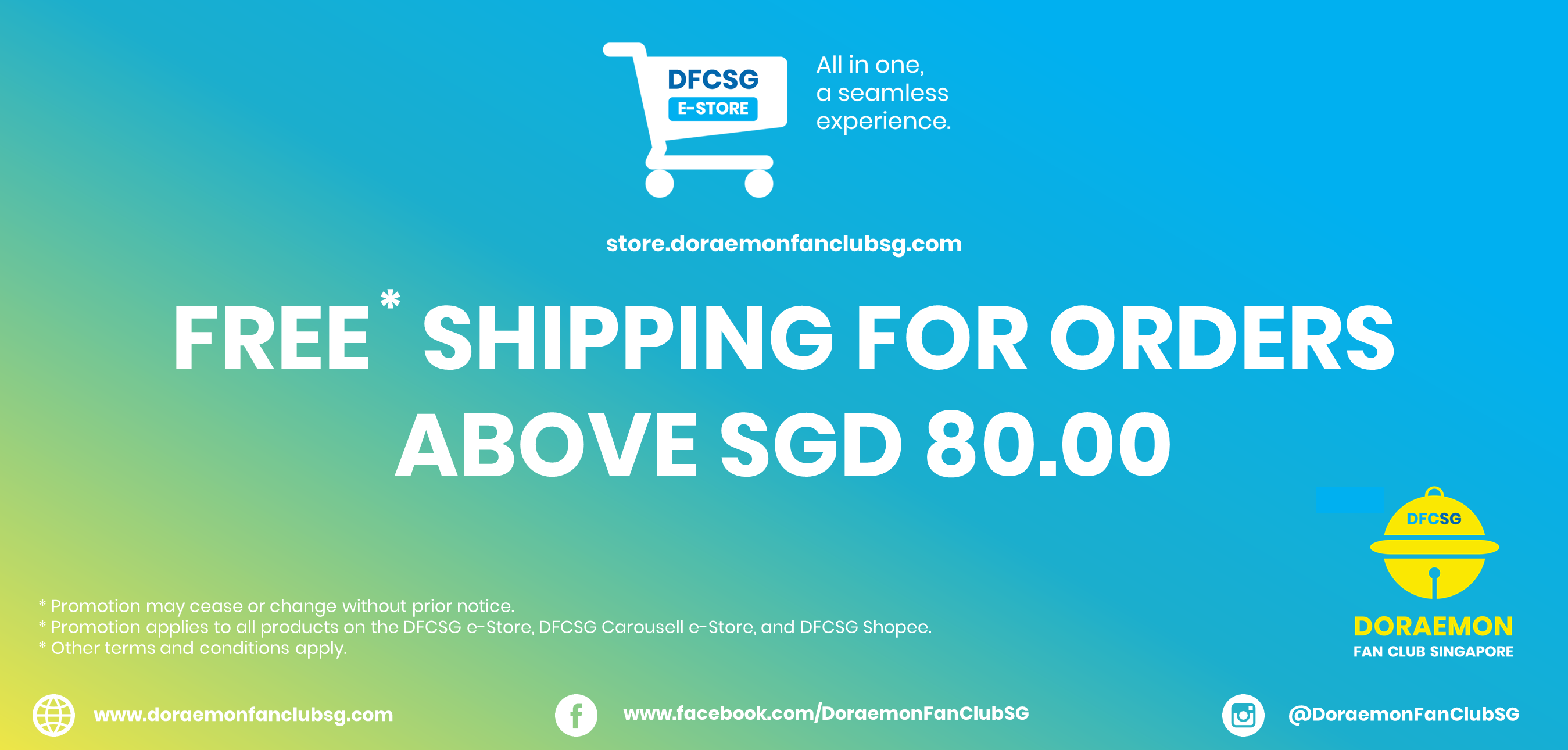 Free Shipping Promo with Shopee