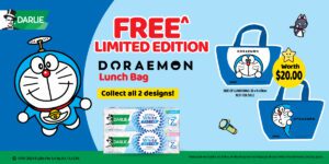 Read more about the article Darlie All Shiny White Enzyme Toothpaste x Doraemon Lunch Bag Promotion Launches in Singapore